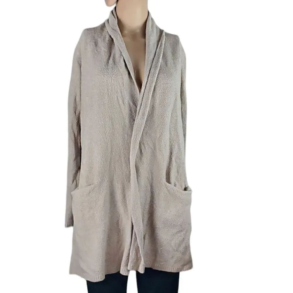 Barefoot Dreams Beige Cozy Chic Lite Cardigan